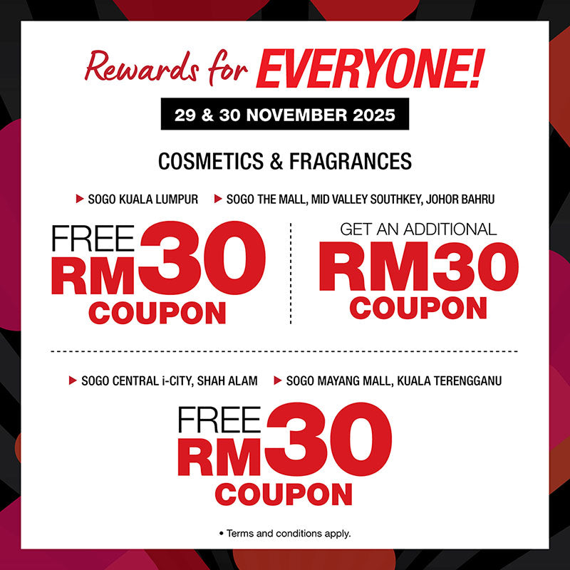 FREE RM30 Coupon