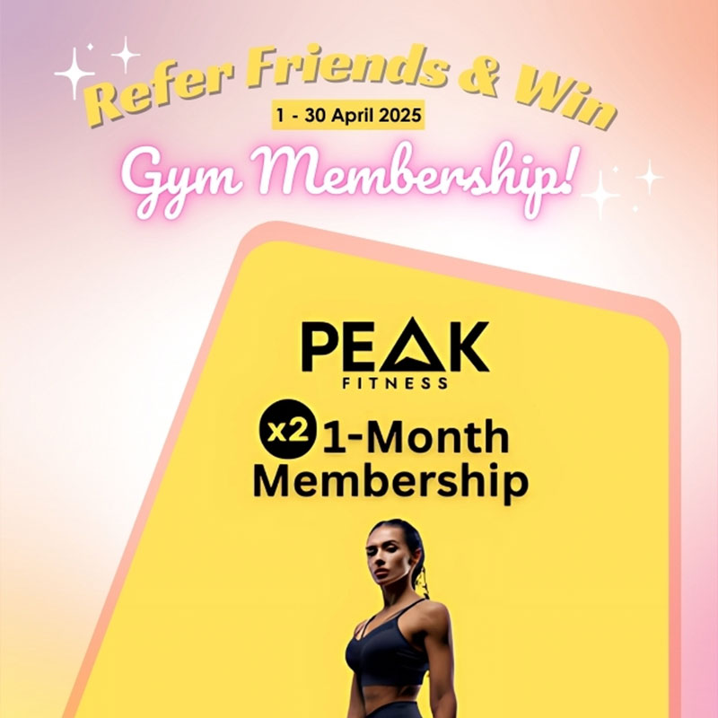 Refer Friends & Win Gym Membership!