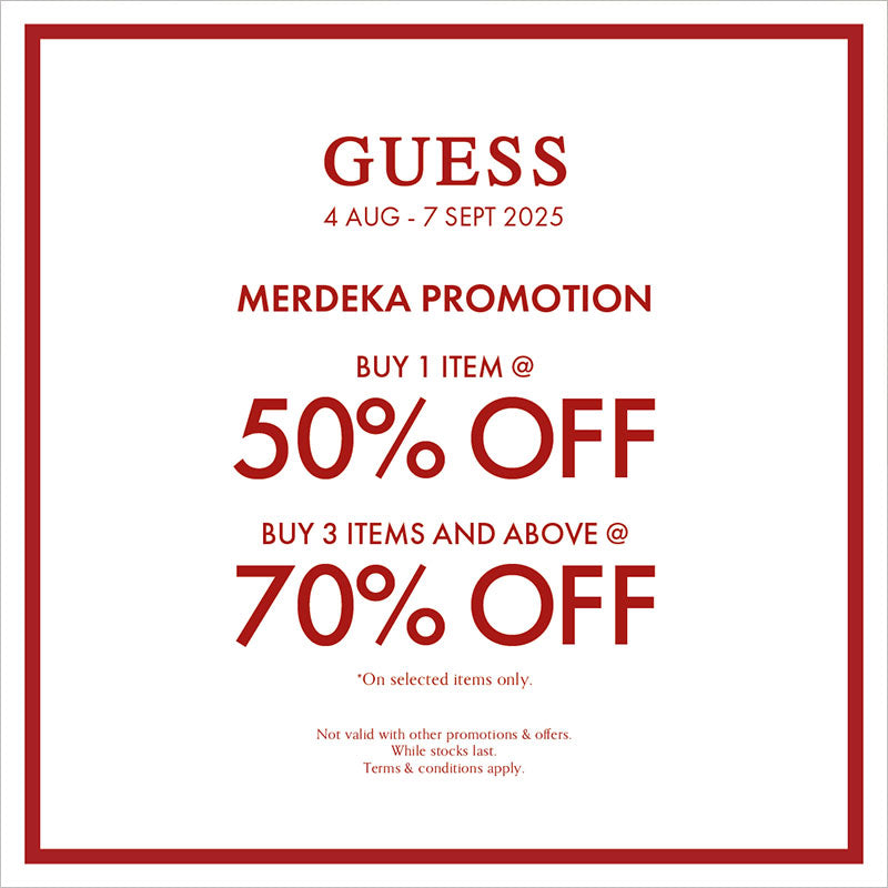 Guess Handbag Merdeka Promotion