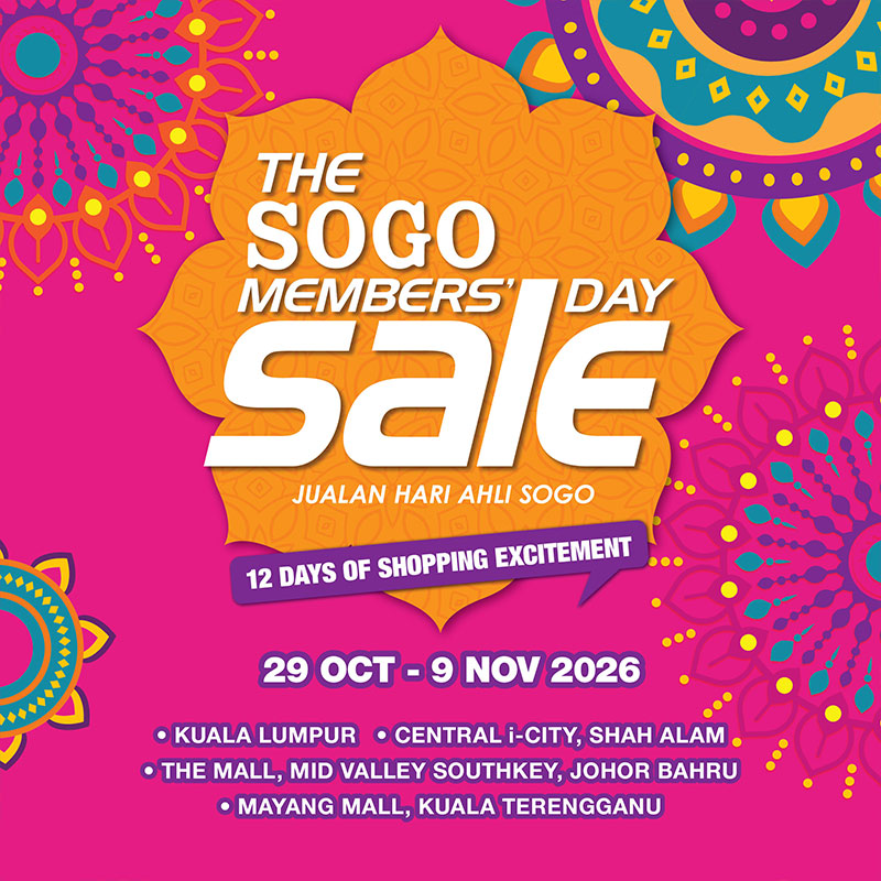 The SOGO Members' Day Sale