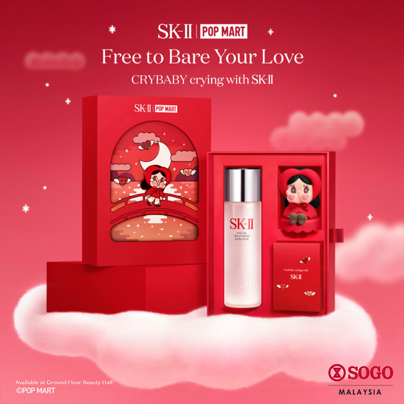 SK-II X Pop Mart Crybaby