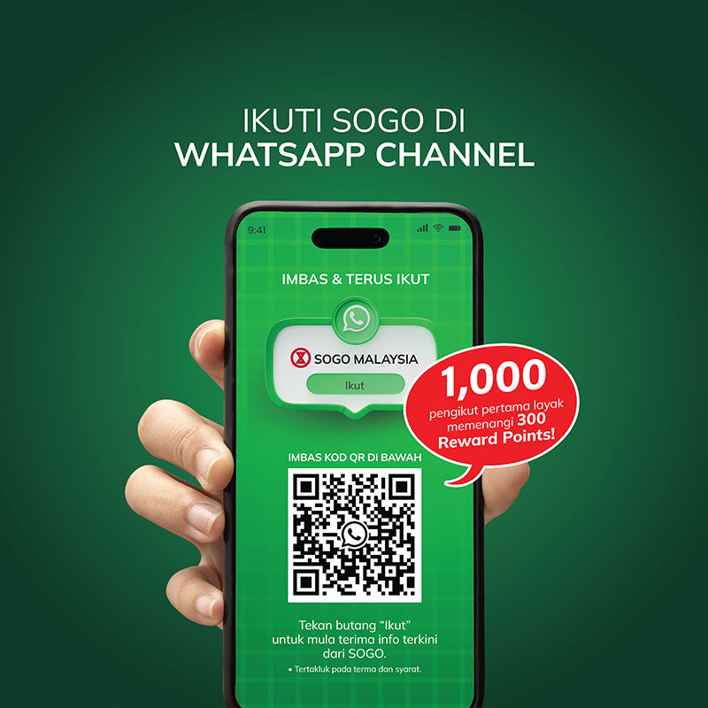 SOGO Malaysia Whatsapp Channel