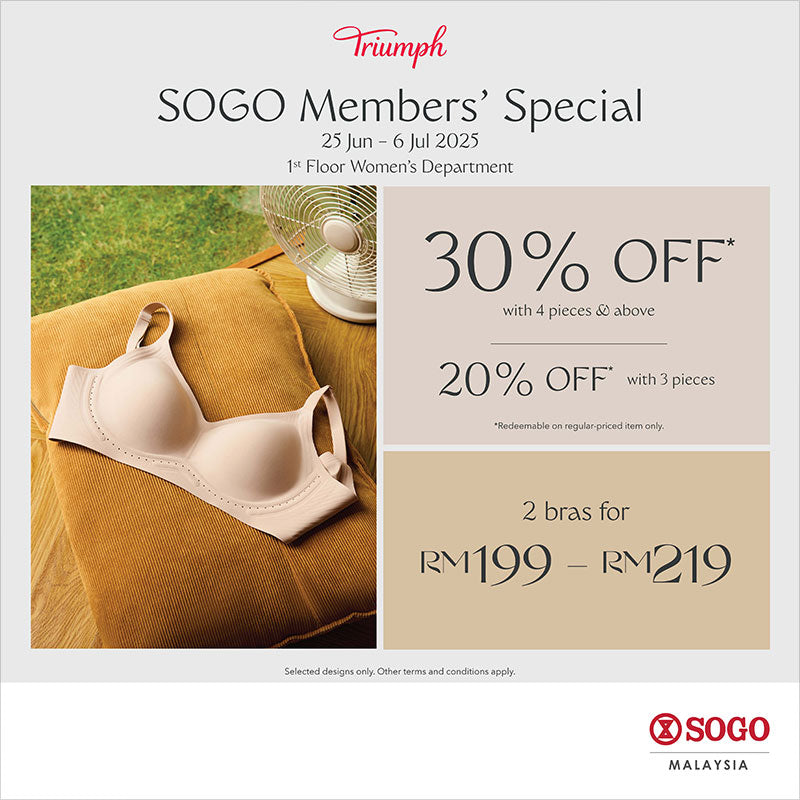Triumph SOGO Members' Special