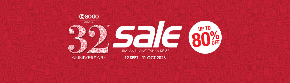 SOGO 32nd Anniversary Sale