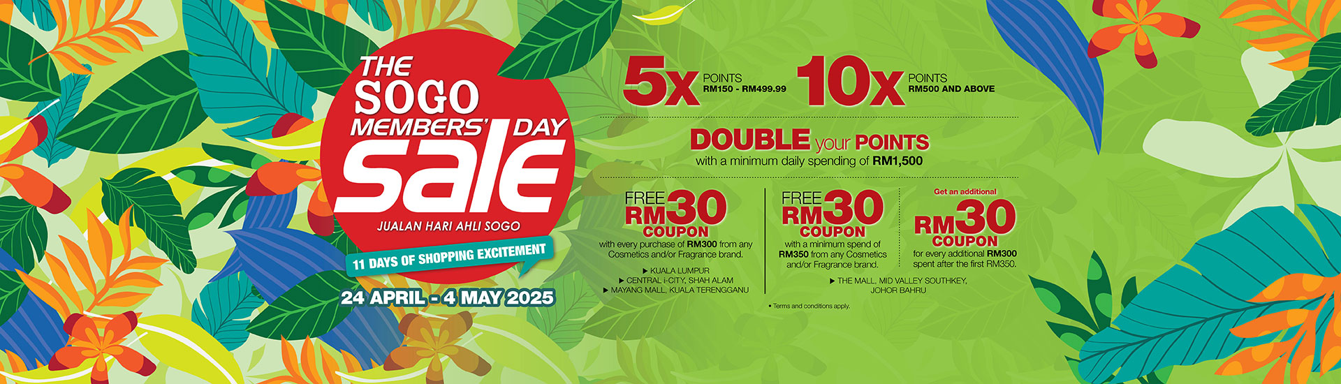 Members' Day Sale